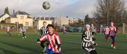 Zimní pohár U15 Sp. Rychnov n. Kn. - FK Jaroměř, 27.1.2024, foto: Václav Mlejnek